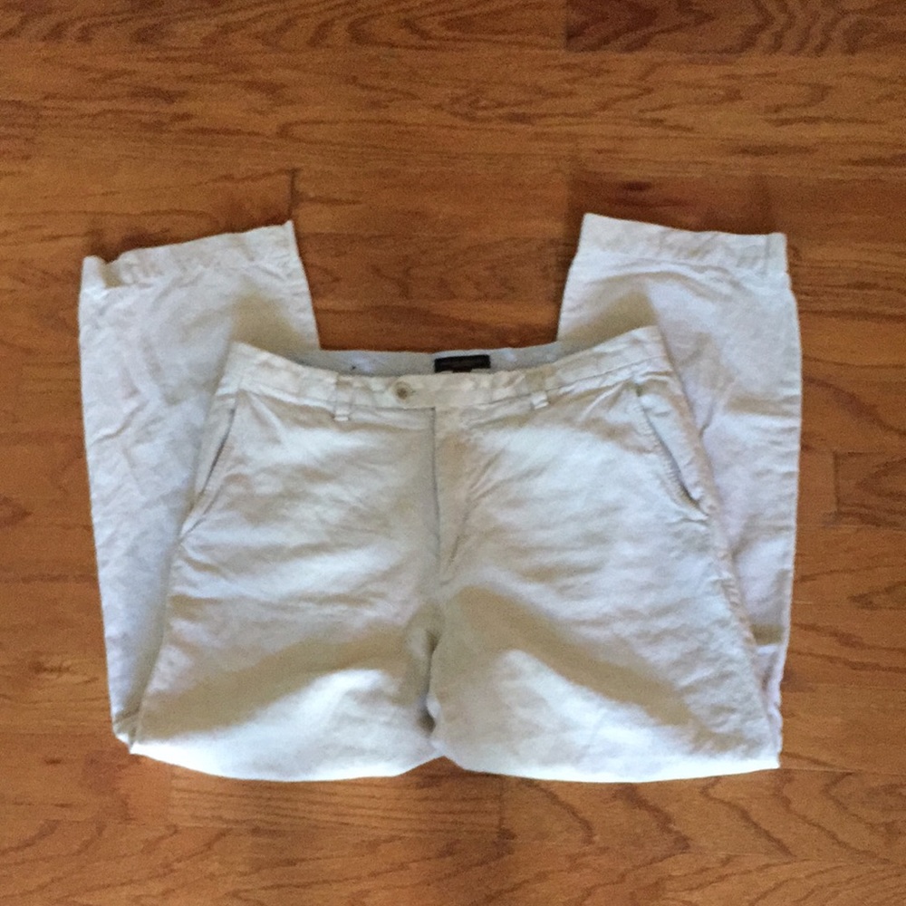 Banana Republic Linen Pants - 35/30 🦈🌊☀️